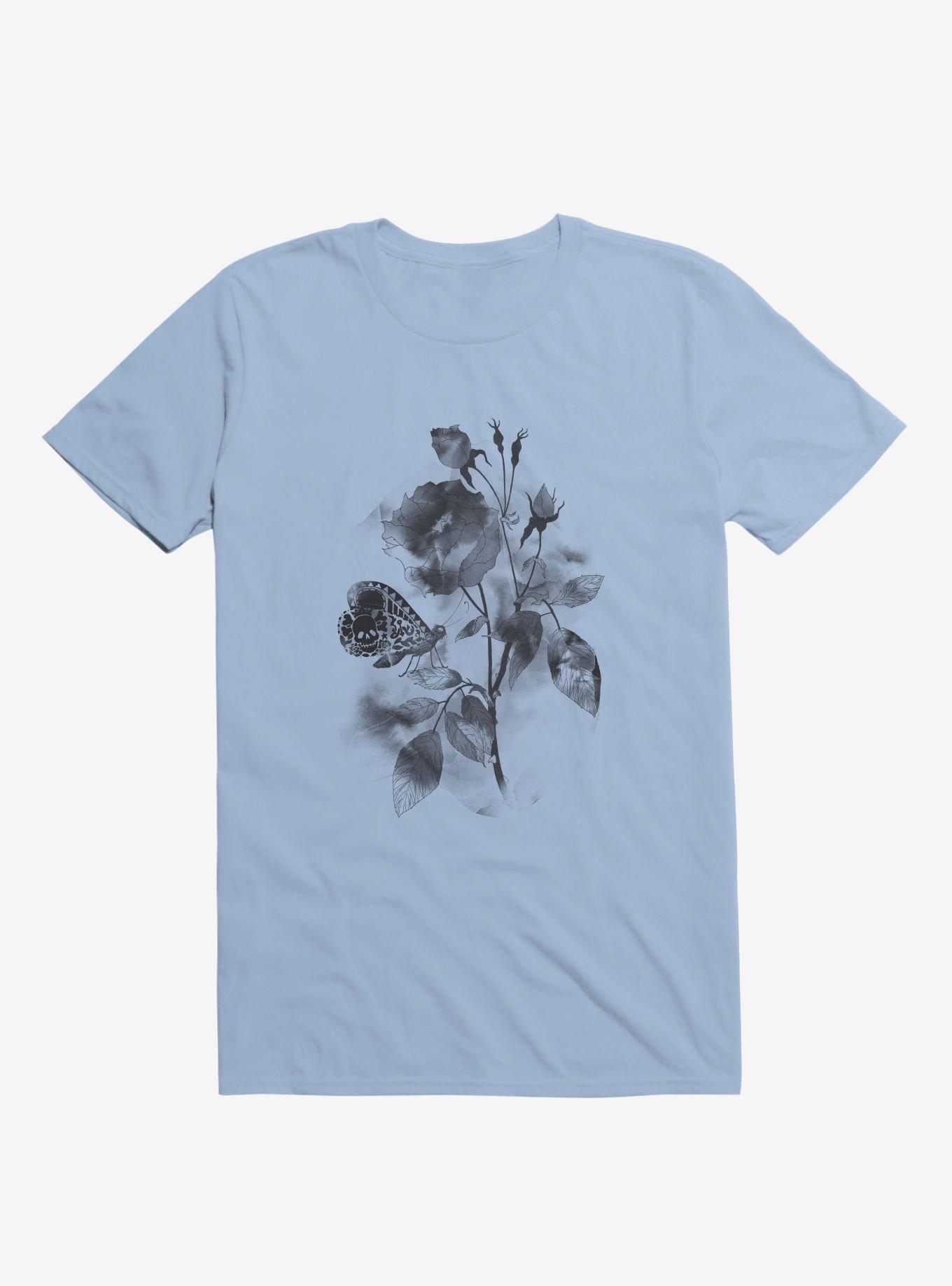 Inked Butterfly Rose T-Shirt, , hi-res