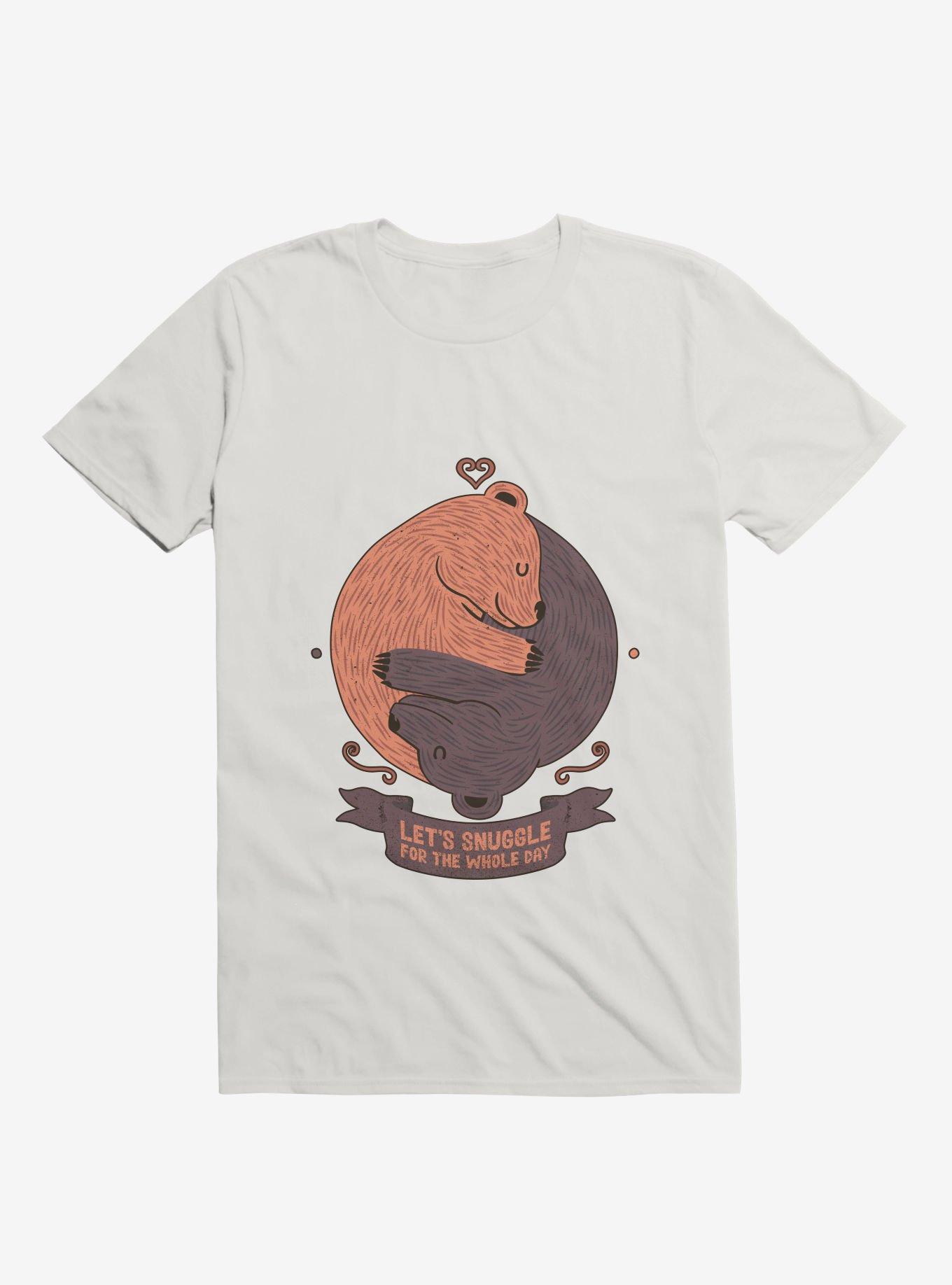 Let's Snuggle For The Whole Day T-Shirt, , hi-res