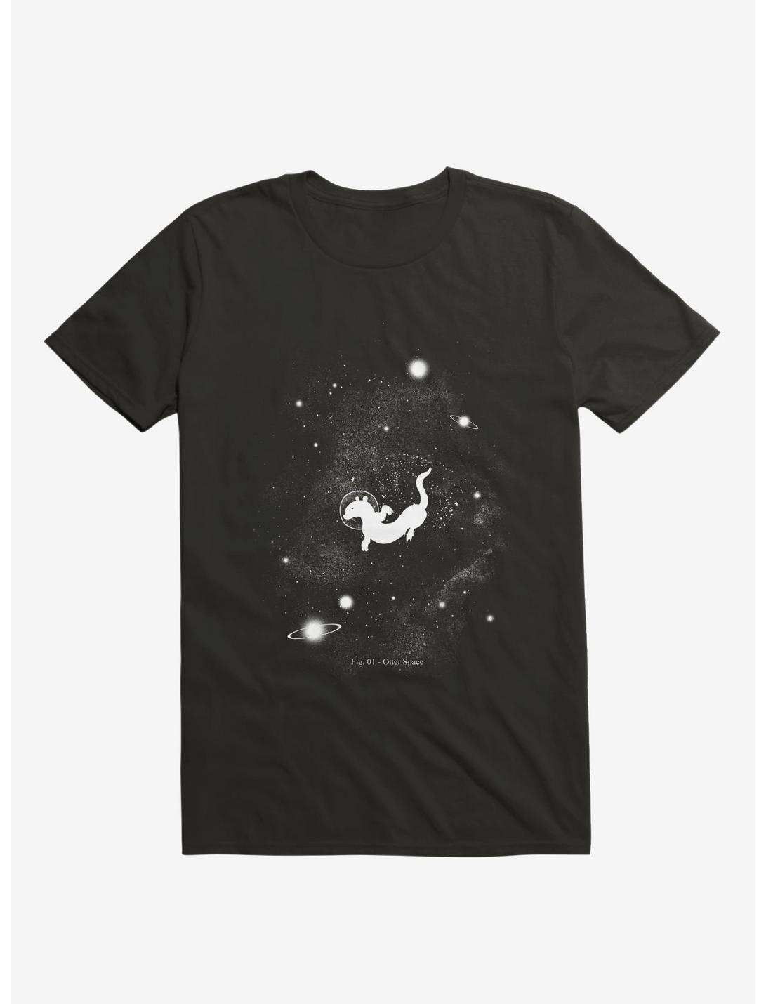 The Otter Space T-Shirt, BLACK, hi-res