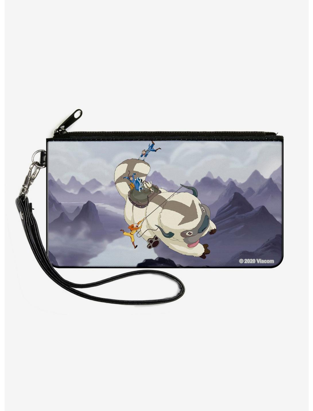Avatar the Last Airbender Appa Carrying Group Canvas Clutch Wallet, , hi-res