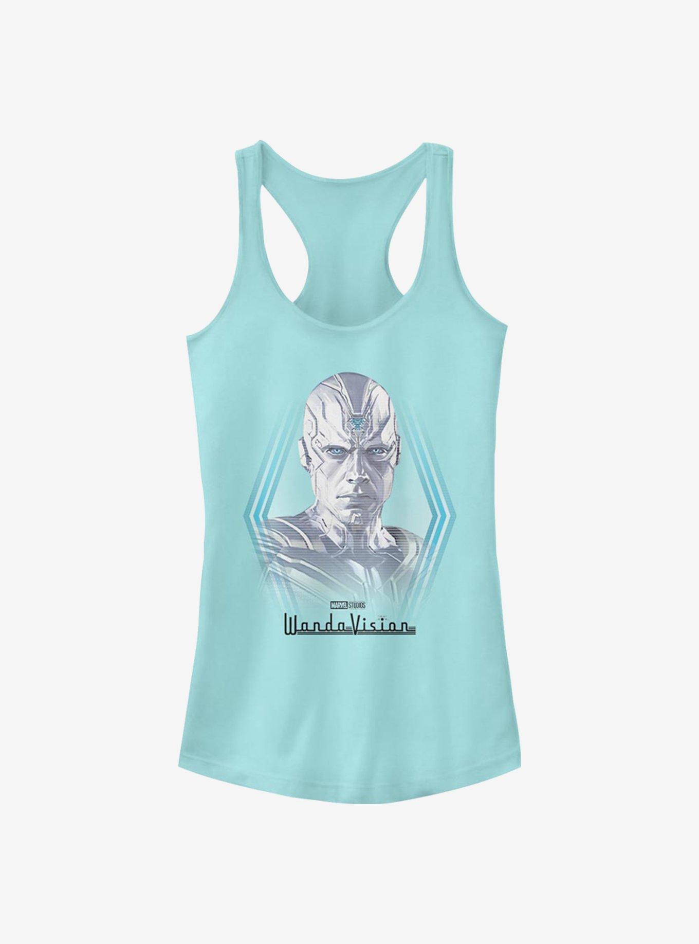 Marvel WandaVision Vision Online Girls Tank, CANCUN, hi-res