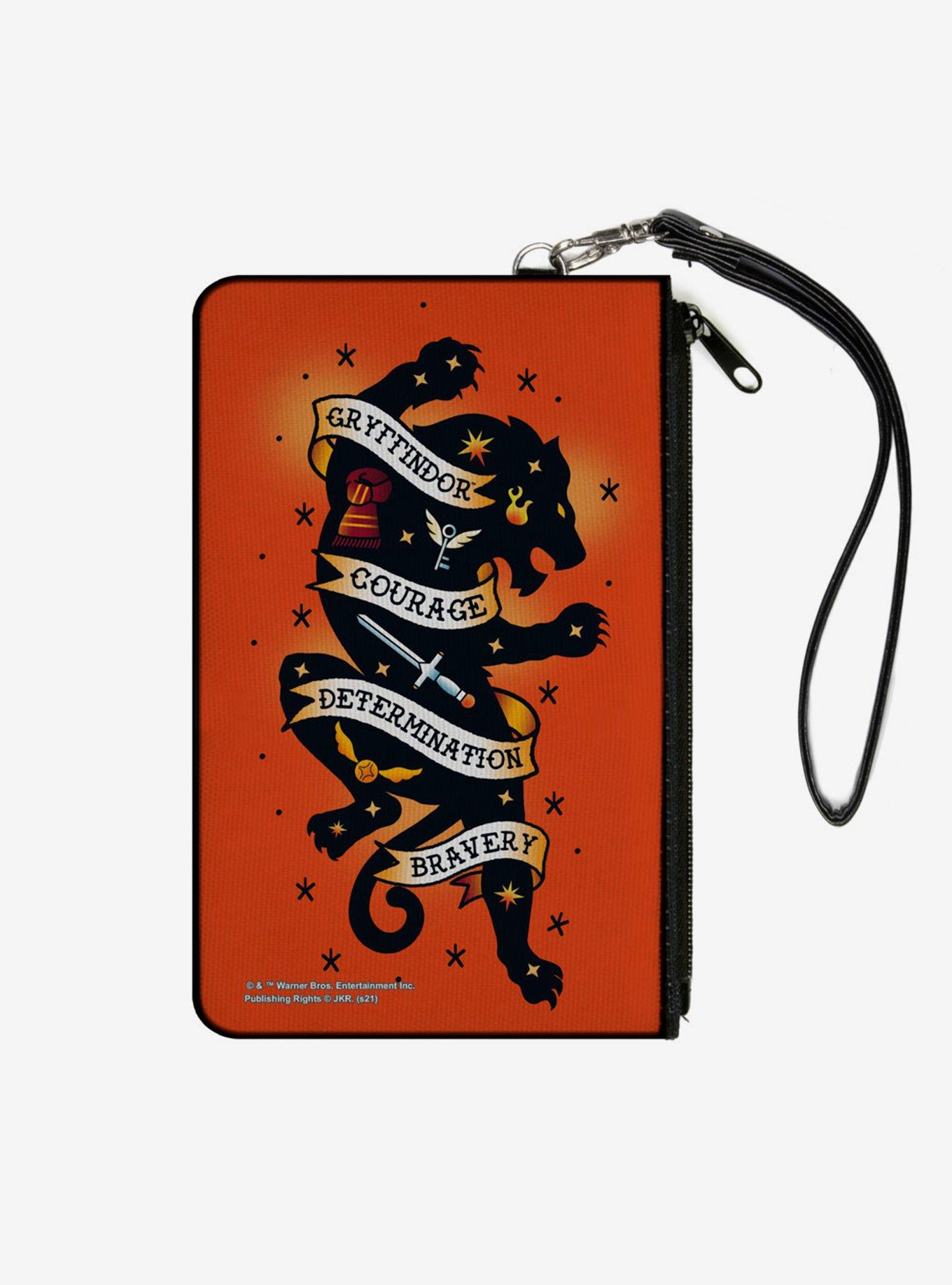 Harry Potter Gryffindor Lion Traits Canvas Clutch Wallet, , hi-res