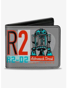 Plus Size Star Wars R2D2 Vintage Astromech Droid Bifold Wallet, , hi-res