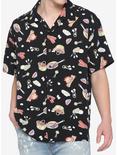 Studio Ghibli Howl's Moving Castle Food Woven Button-Up, MULTI, hi-res
