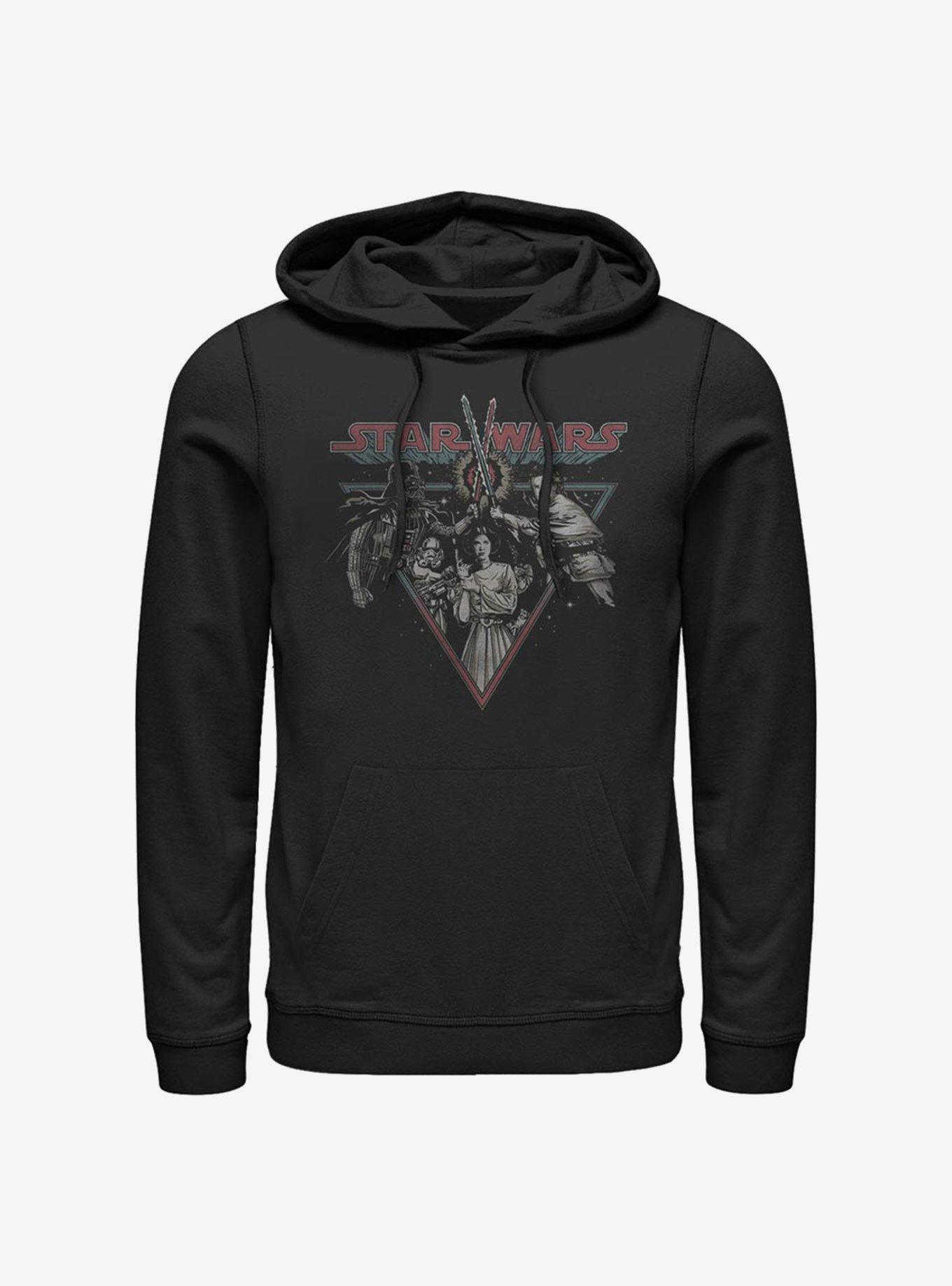 Star Wars Flaming Battle Hoodie, BLACK, hi-res