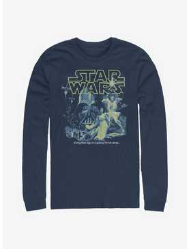 Star Wars Poster Neon Pop Long-Sleeve T-Shirt, , hi-res