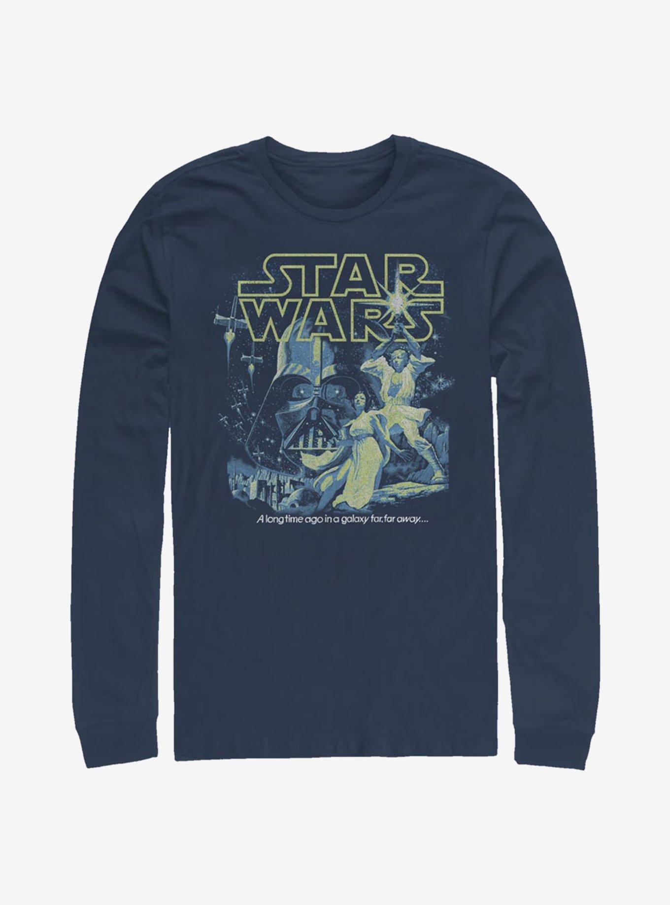 Star Wars Poster Neon Pop Long-Sleeve T-Shirt, , hi-res
