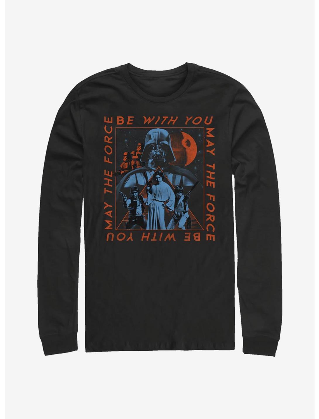 Star Wars Vader Force Box Long-Sleeve T-Shirt, BLACK, hi-res