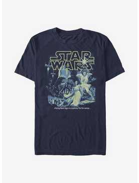 Star Wars Poster Neon Pop T-Shirt, , hi-res