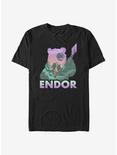Star Wars Endor Silhouette T-Shirt, BLACK, hi-res