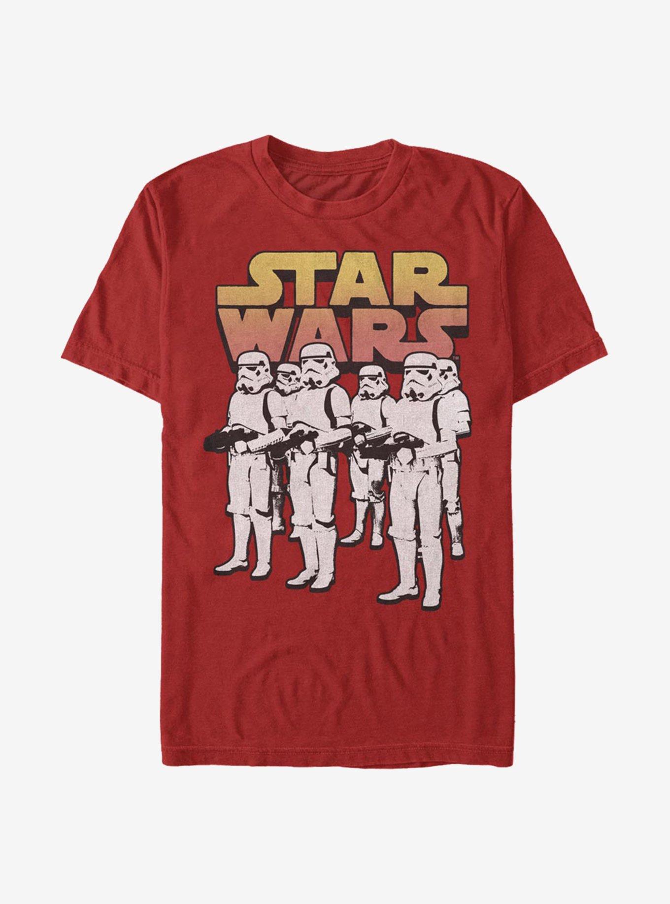 Star Wars Marching Orders Troopers T-Shirt, RED, hi-res