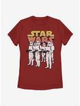 Star Wars Marching Orders Troopers Womens T-Shirt, RED, hi-res