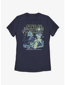 Star Wars Poster Neon Pop Womens T-Shirt, , hi-res