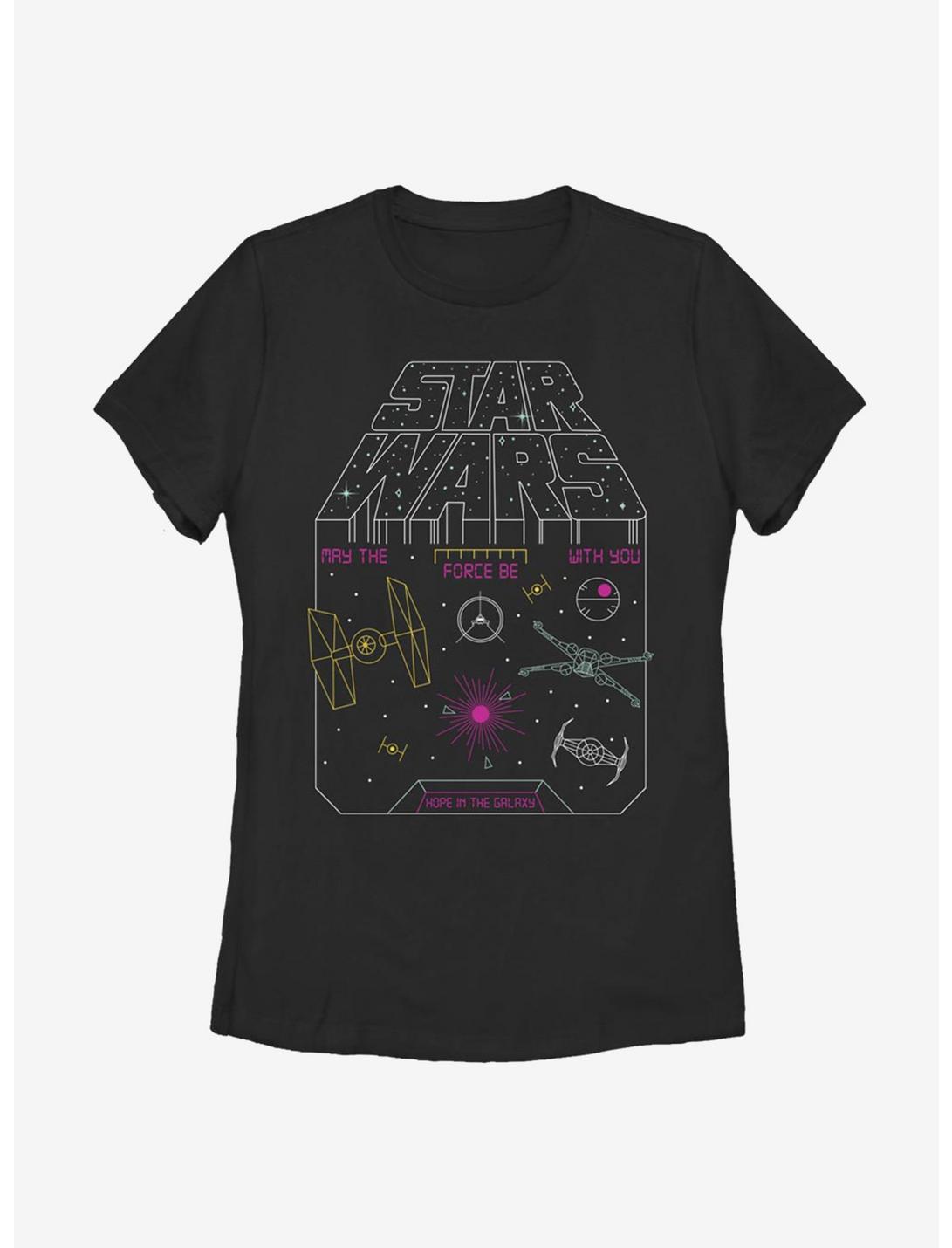 Star Wars Video Game Womens T-Shirt, BLACK, hi-res