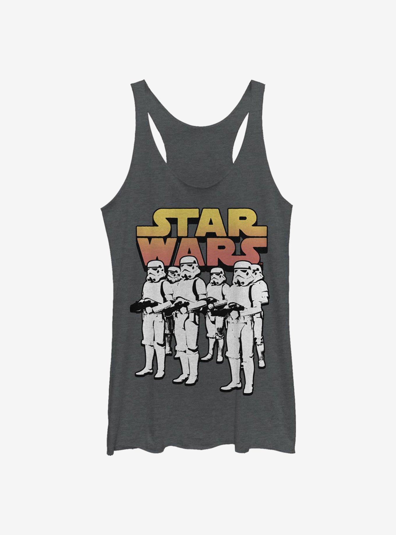 Star Wars Marching Orders Troopers Tank Top, BLK HTR, hi-res