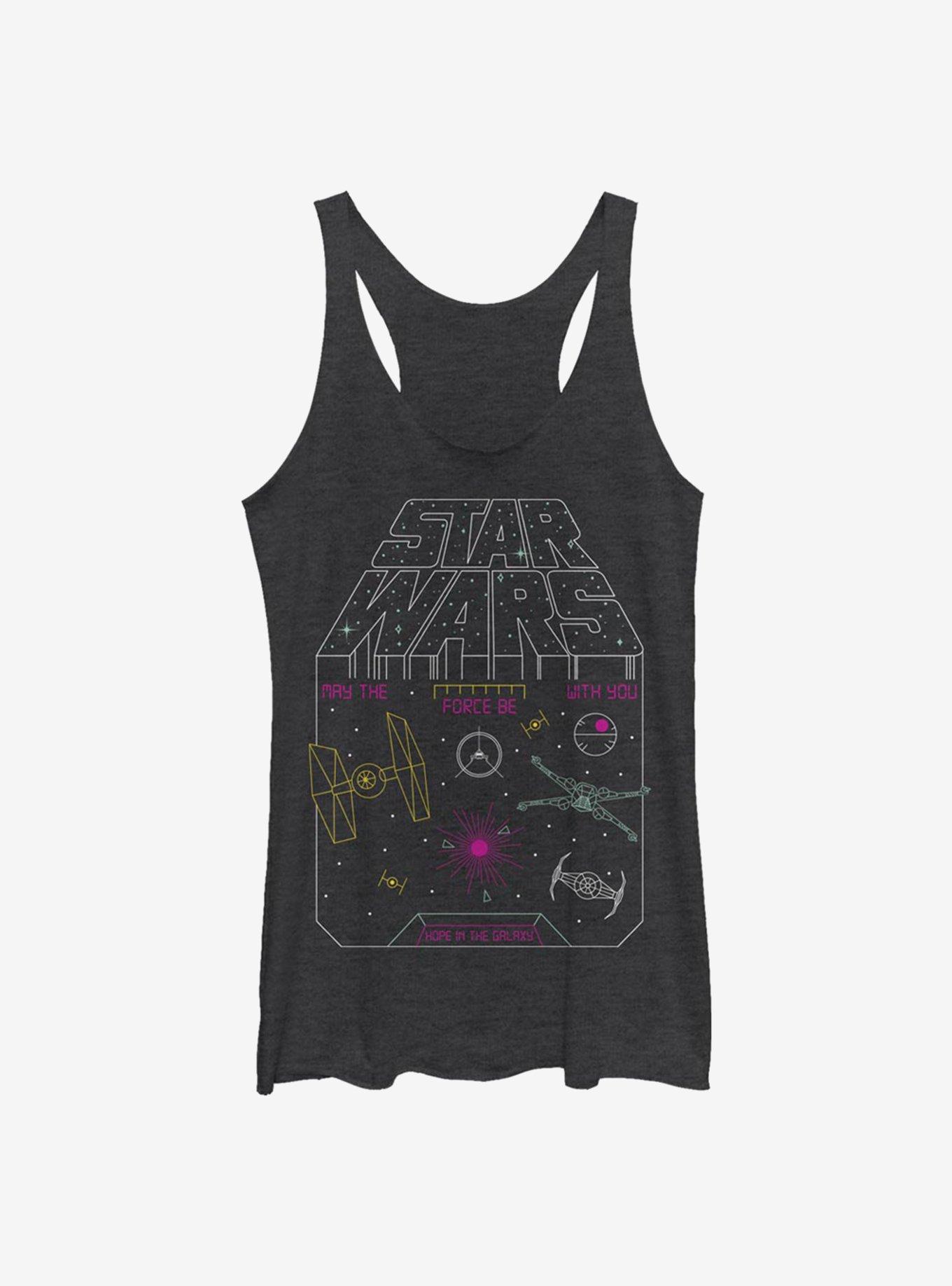 Star Wars Video Game Tank Top, BLK HTR, hi-res