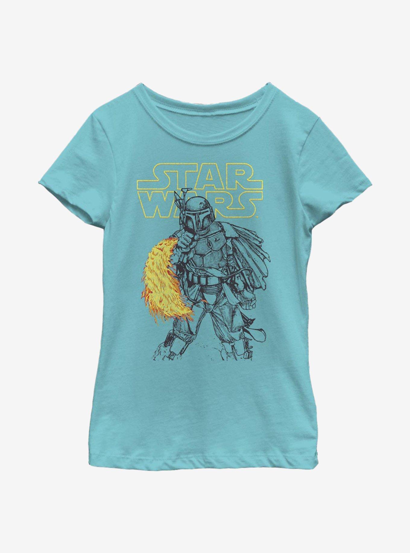 Star Wars Heat Thrower Youth Girls T-Shirt, , hi-res