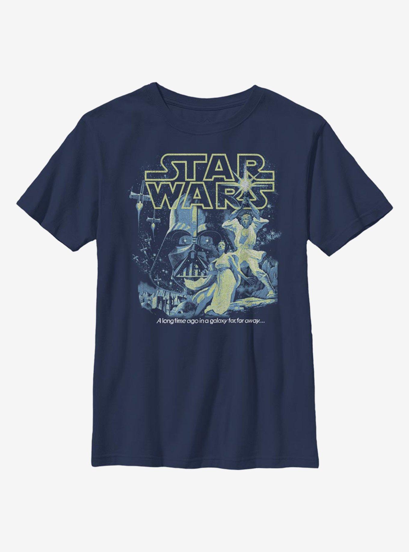 Star Wars Poster Neon Pop Youth T-Shirt, , hi-res