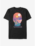 Star Wars Tatooine Silhouette T-Shirt, BLACK, hi-res