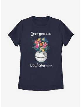 Star Wars Death Star And Back Womens T-Shirt, , hi-res