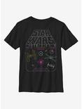 Star Wars Video Game Youth T-Shirt, BLACK, hi-res