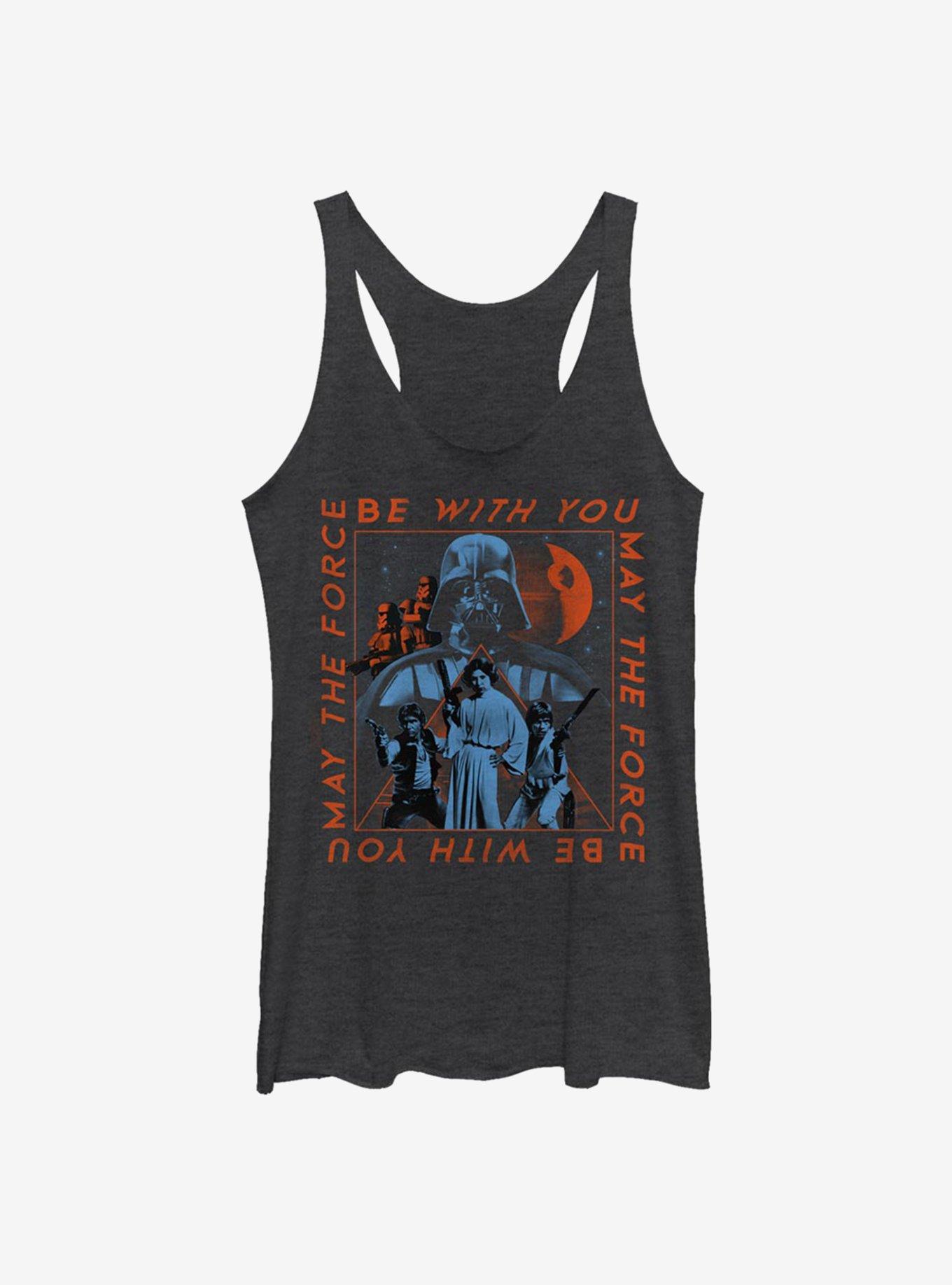 Star Wars Vader Force Box Tank Top, BLK HTR, hi-res