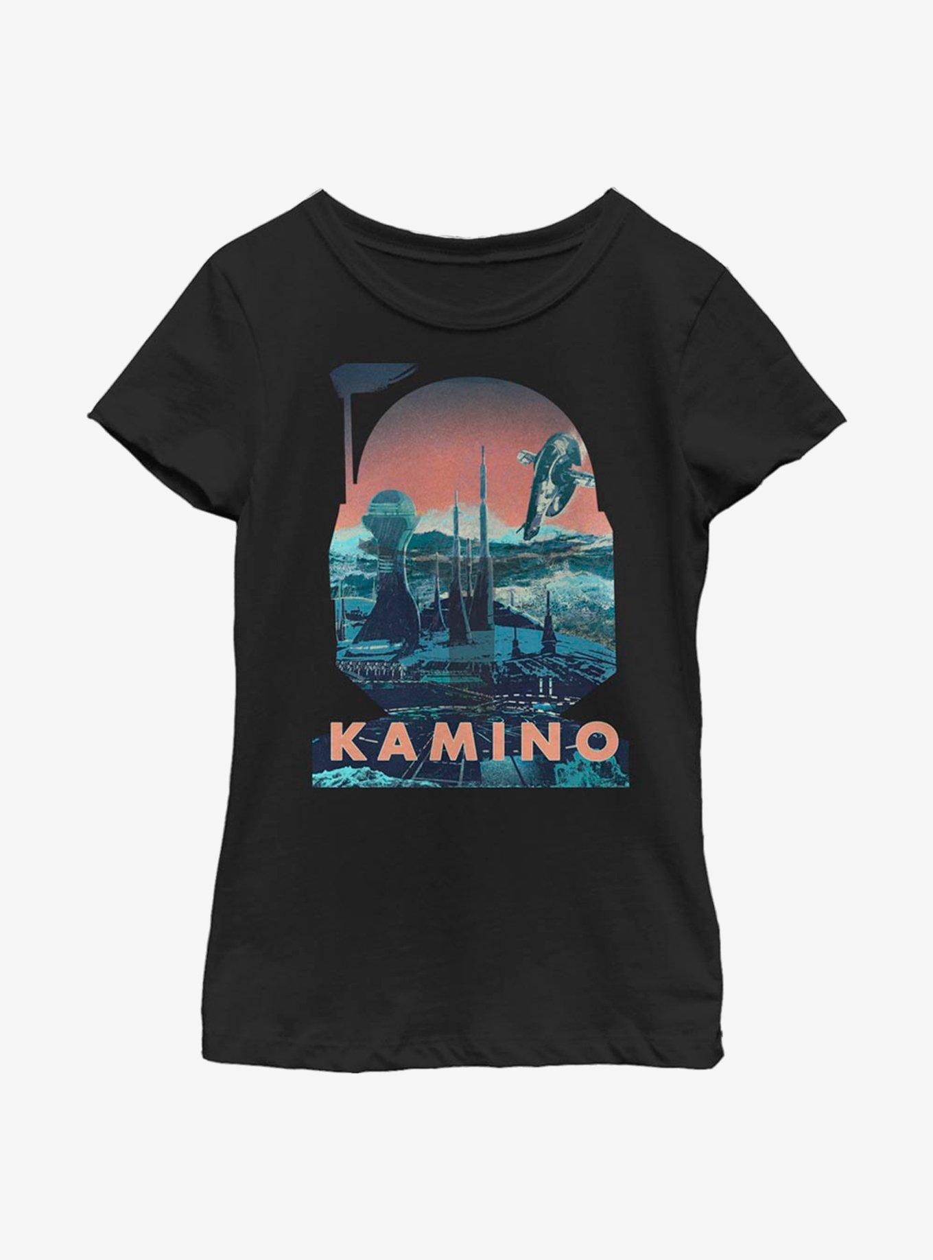 Star Wars Kamino Head Youth Girls T-Shirt, , hi-res