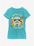 Star Wars Spring Trooper Youth Girls T-Shirt, TAHI BLUE, hi-res