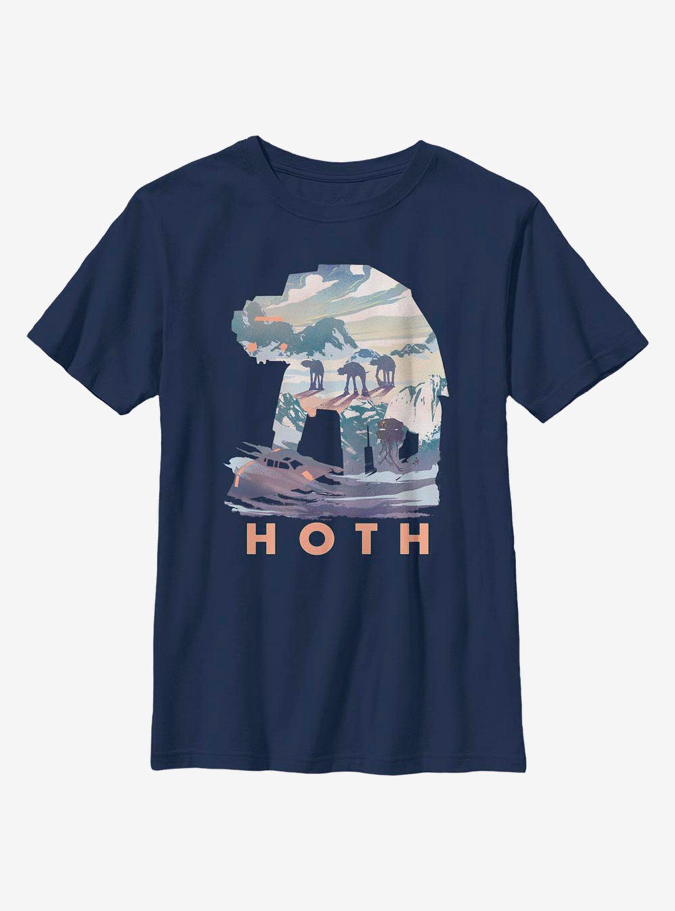 Star Wars Breeze Hoth Youth T-Shirt, NAVY, hi-res