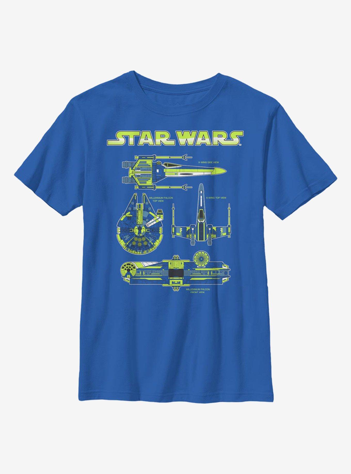 Star Wars Ship Specs Youth T-Shirt, , hi-res