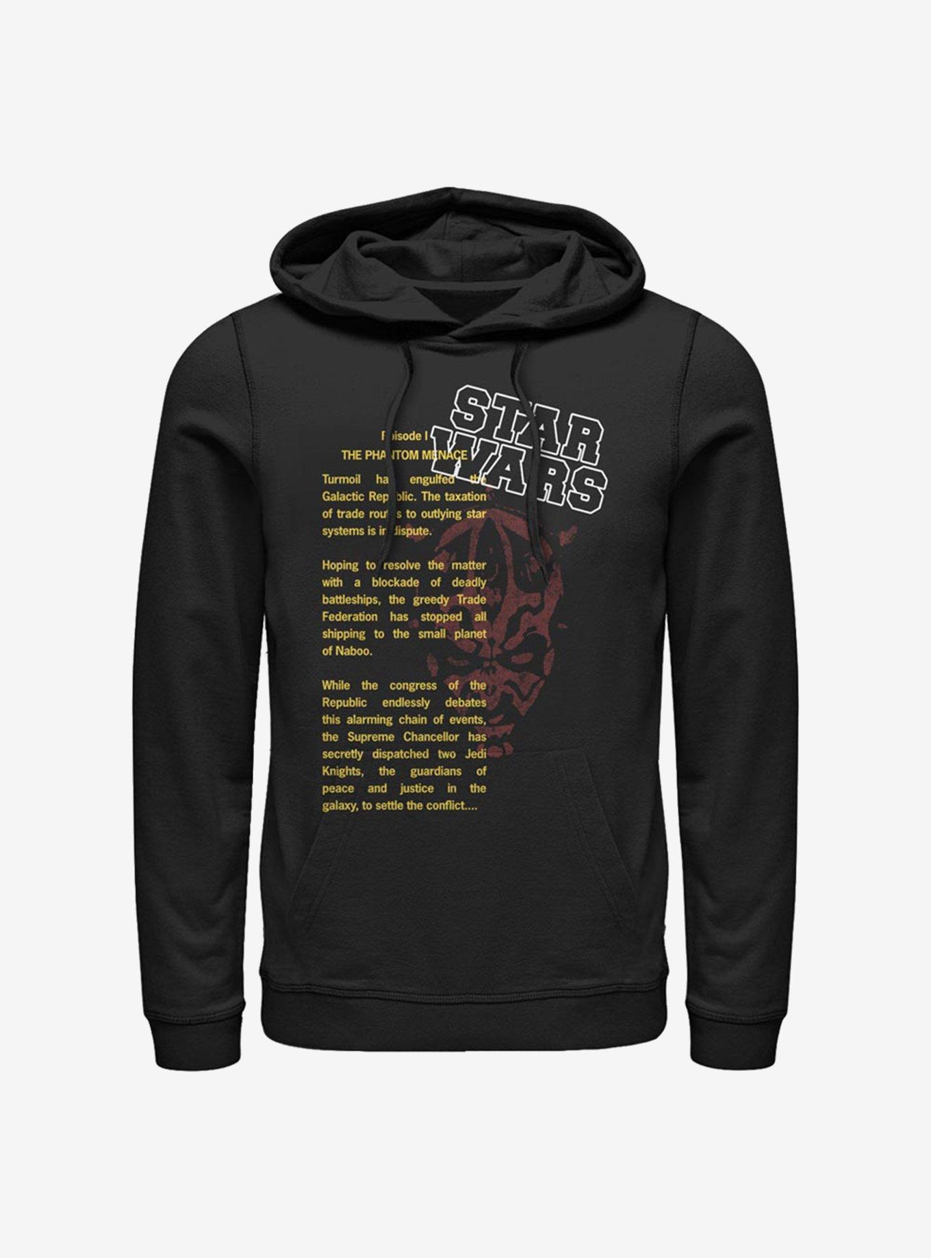 Star Wars Darth Maul Crawl Hoodie, BLACK, hi-res