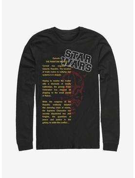 Star Wars Darth Maul Crawl Long-Sleeve T-Shirt, , hi-res