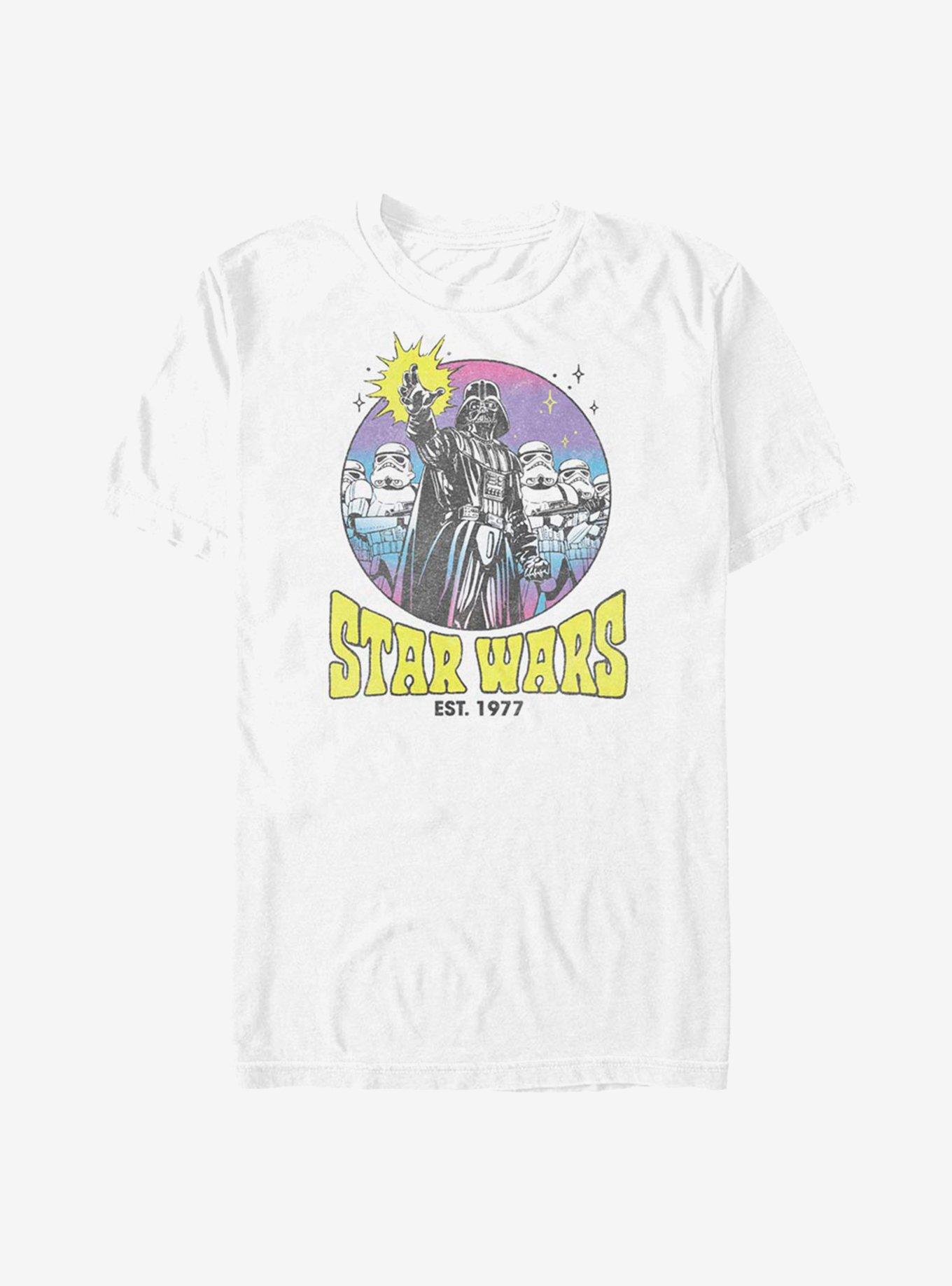 Star Wars Boho Vader T-Shirt, WHITE, hi-res