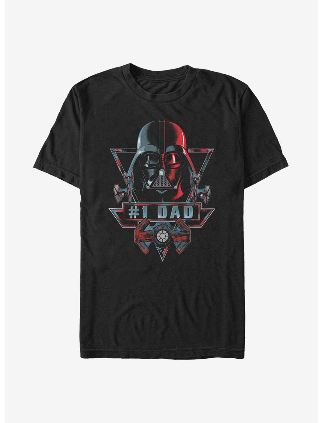 Star Wars Vader Dad Ranking T-Shirt, BLACK, hi-res