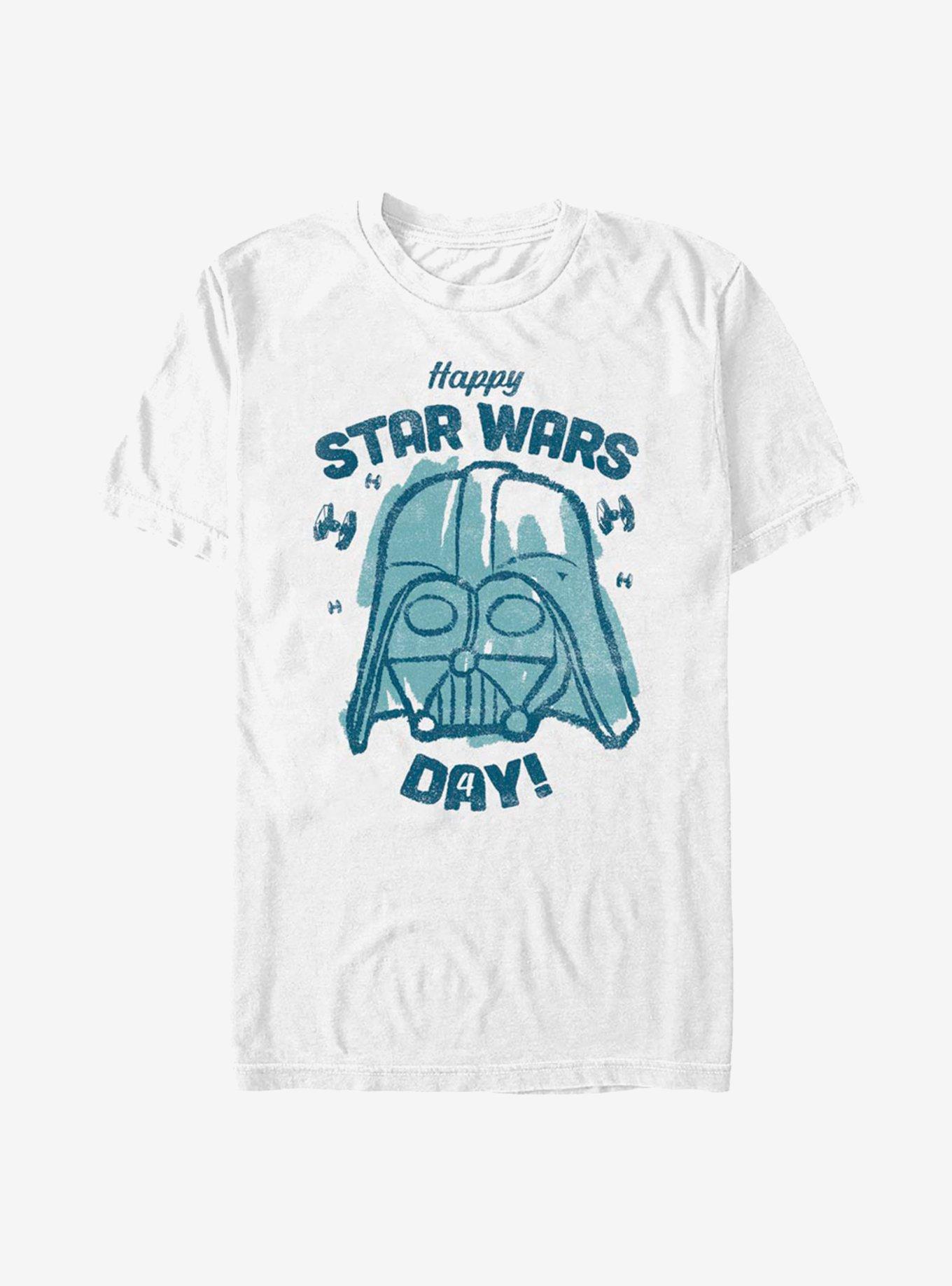 Star Wars Vader Happy Star Wars Day! T-Shirt, , hi-res