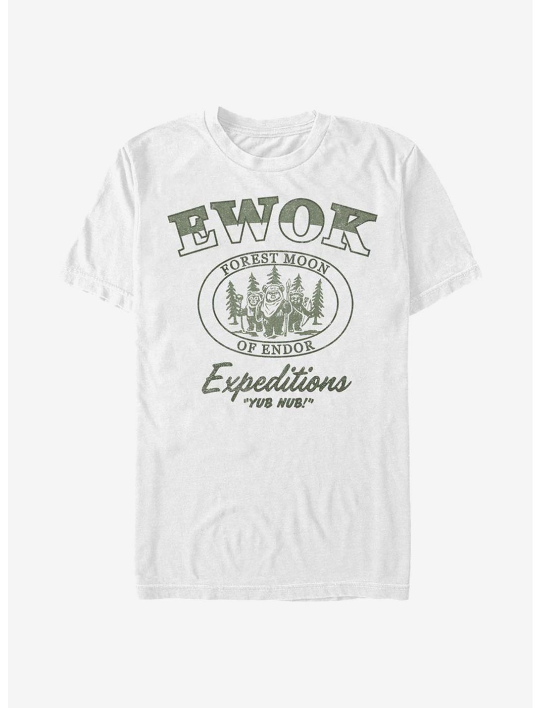 Star Wars Ewok Expeditions T-Shirt, WHITE, hi-res
