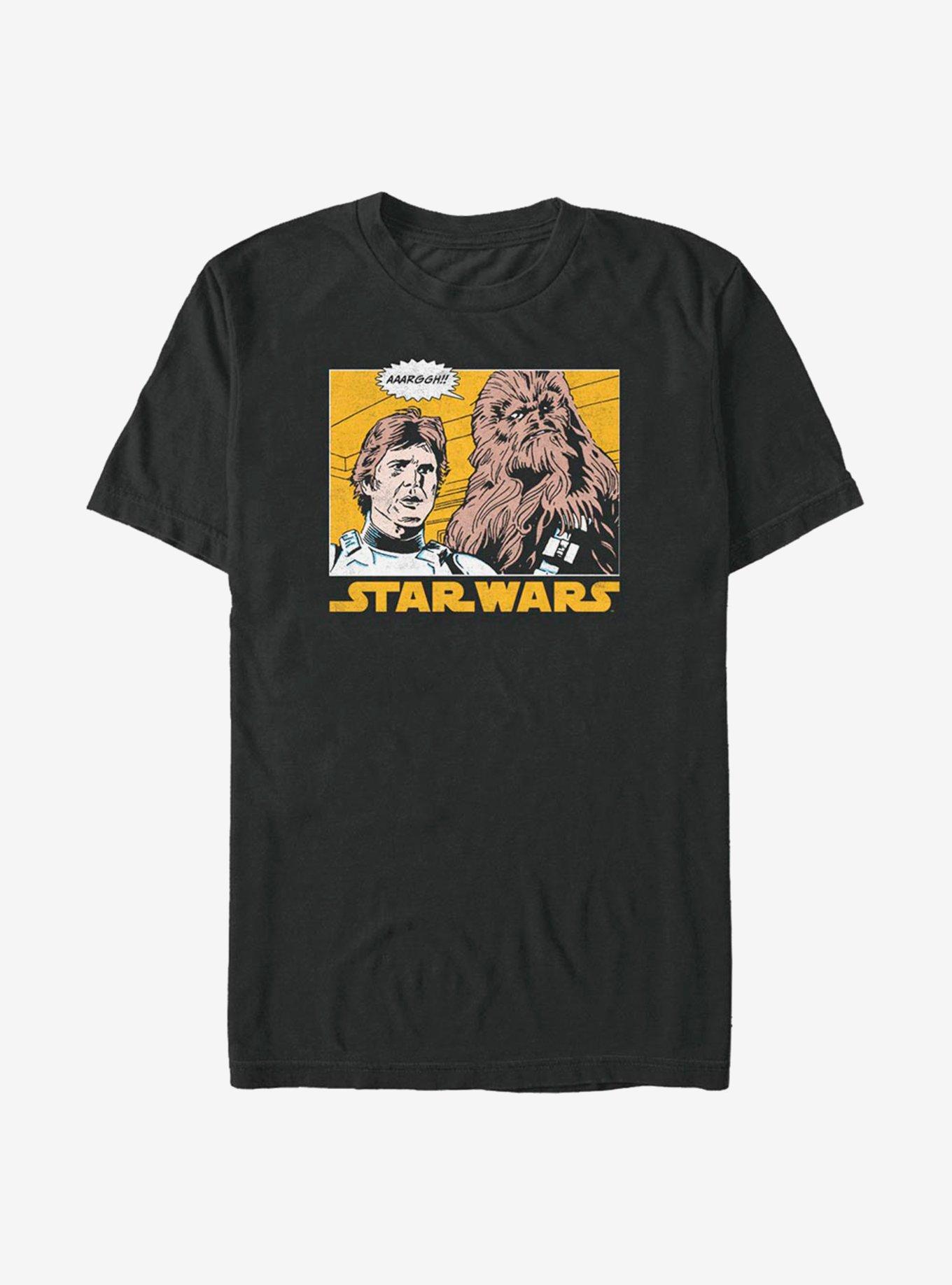 Star Wars Han And Chew T-Shirt, BLACK, hi-res