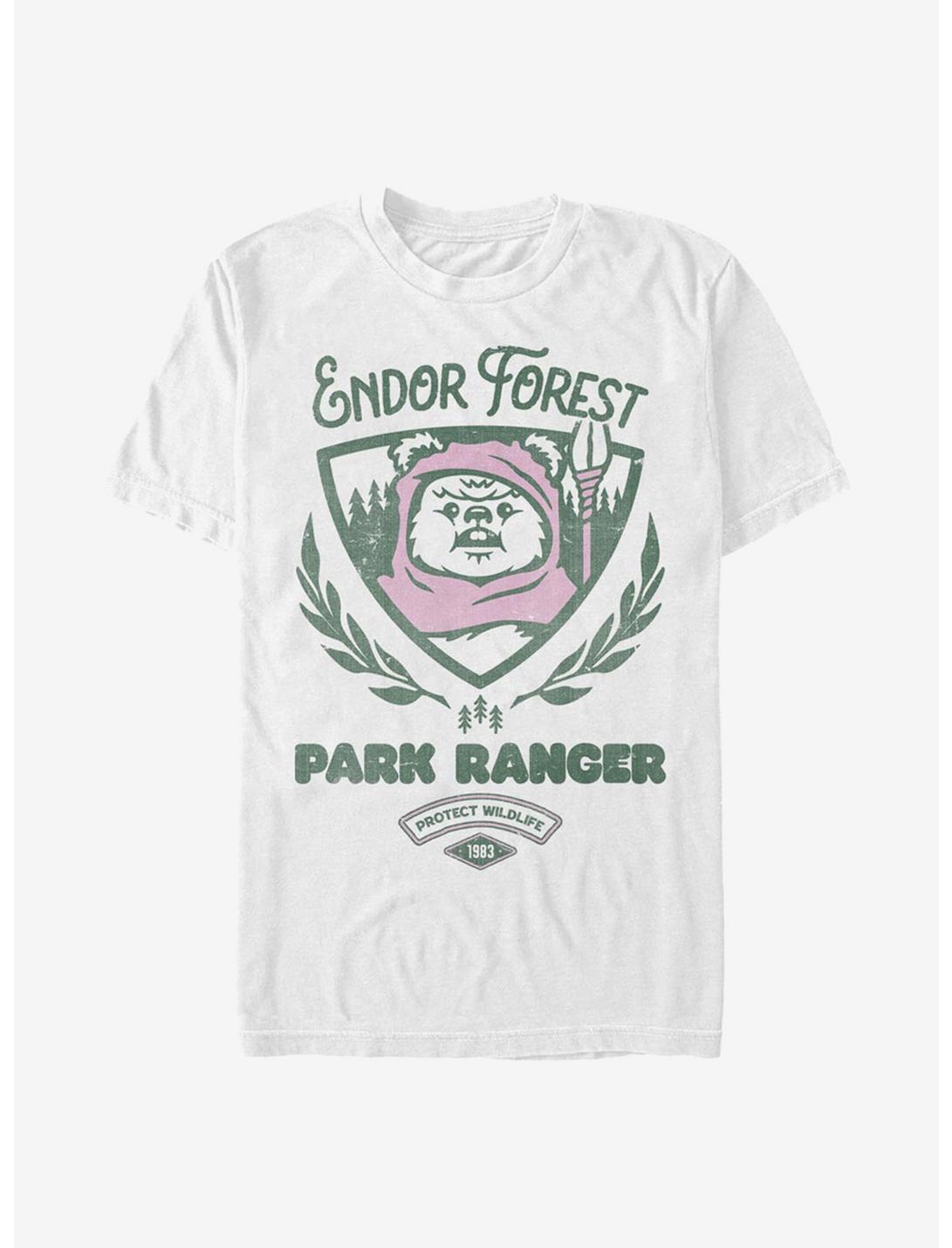 Star Wars Endor Forest Park Ranger T-Shirt, WHITE, hi-res