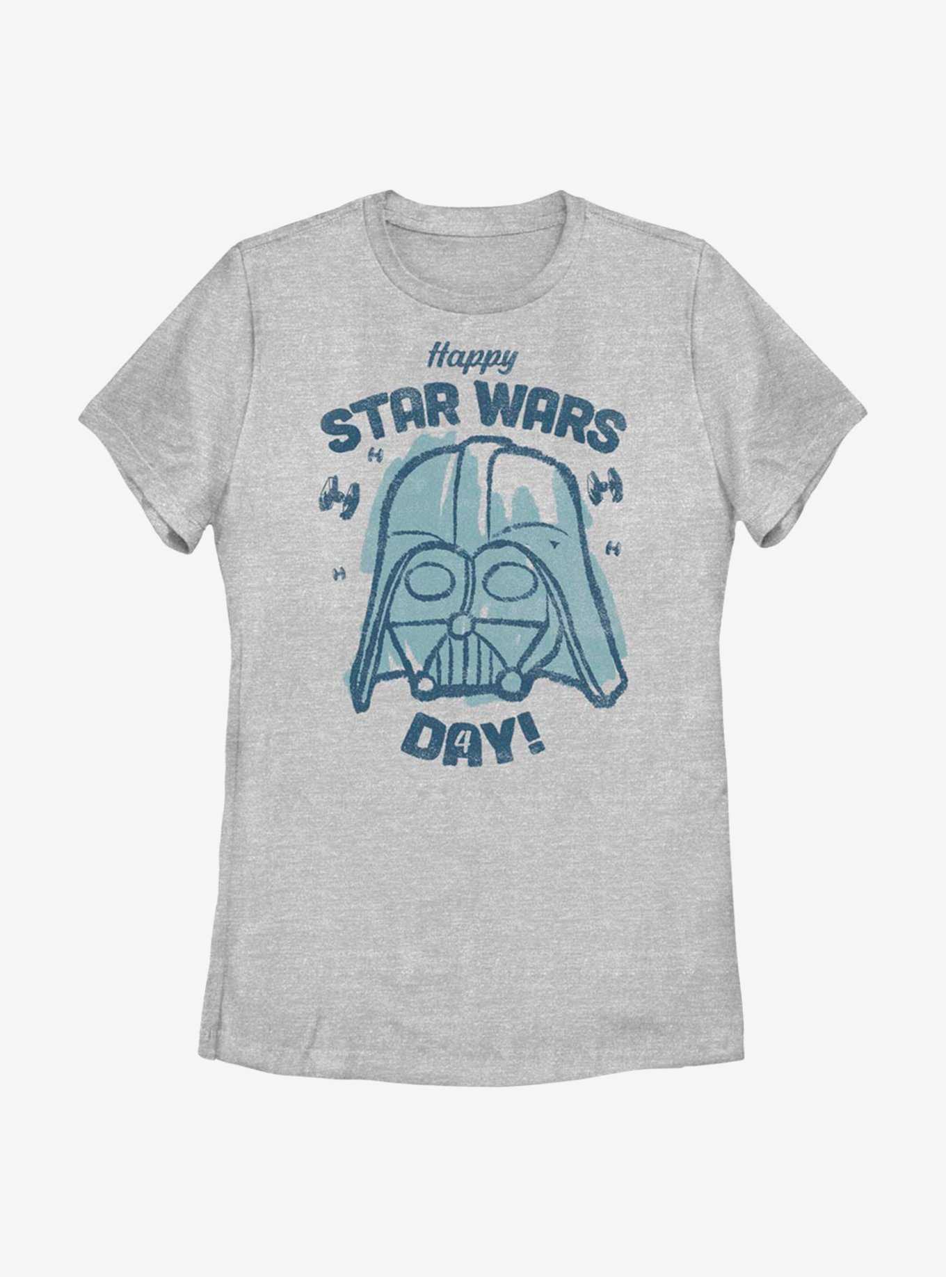 Star Wars Vader Happy Star Wars Day! Womens T-Shirt, , hi-res