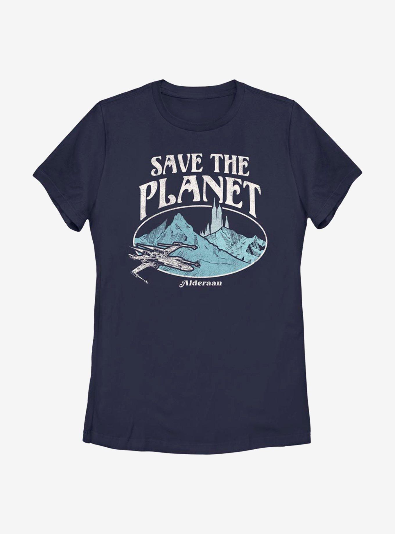 Star Wars Save The Planet Alderaan Womens T-Shirt, , hi-res
