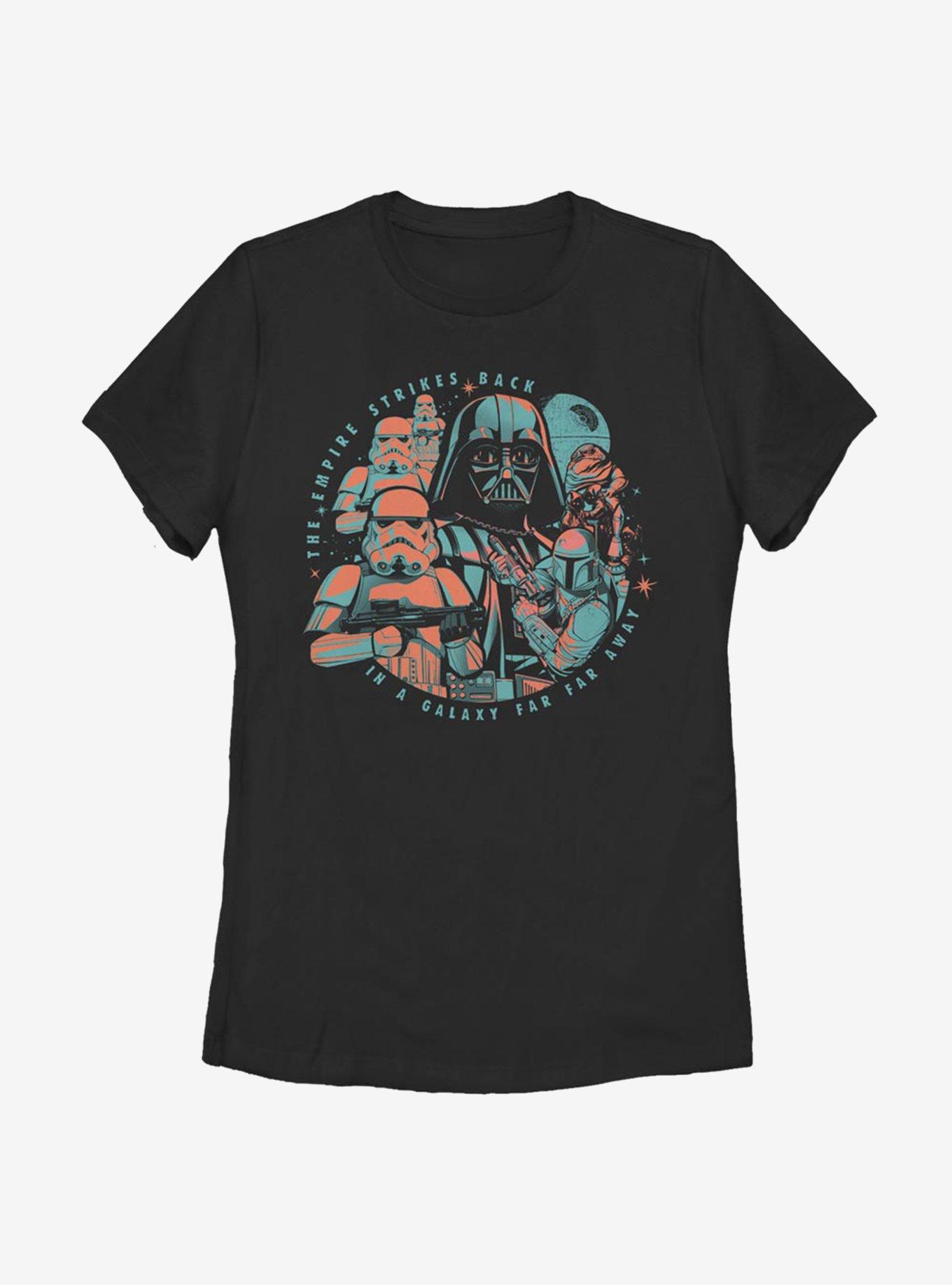 Star Wars Space Bubble Womens T-Shirt, BLACK, hi-res