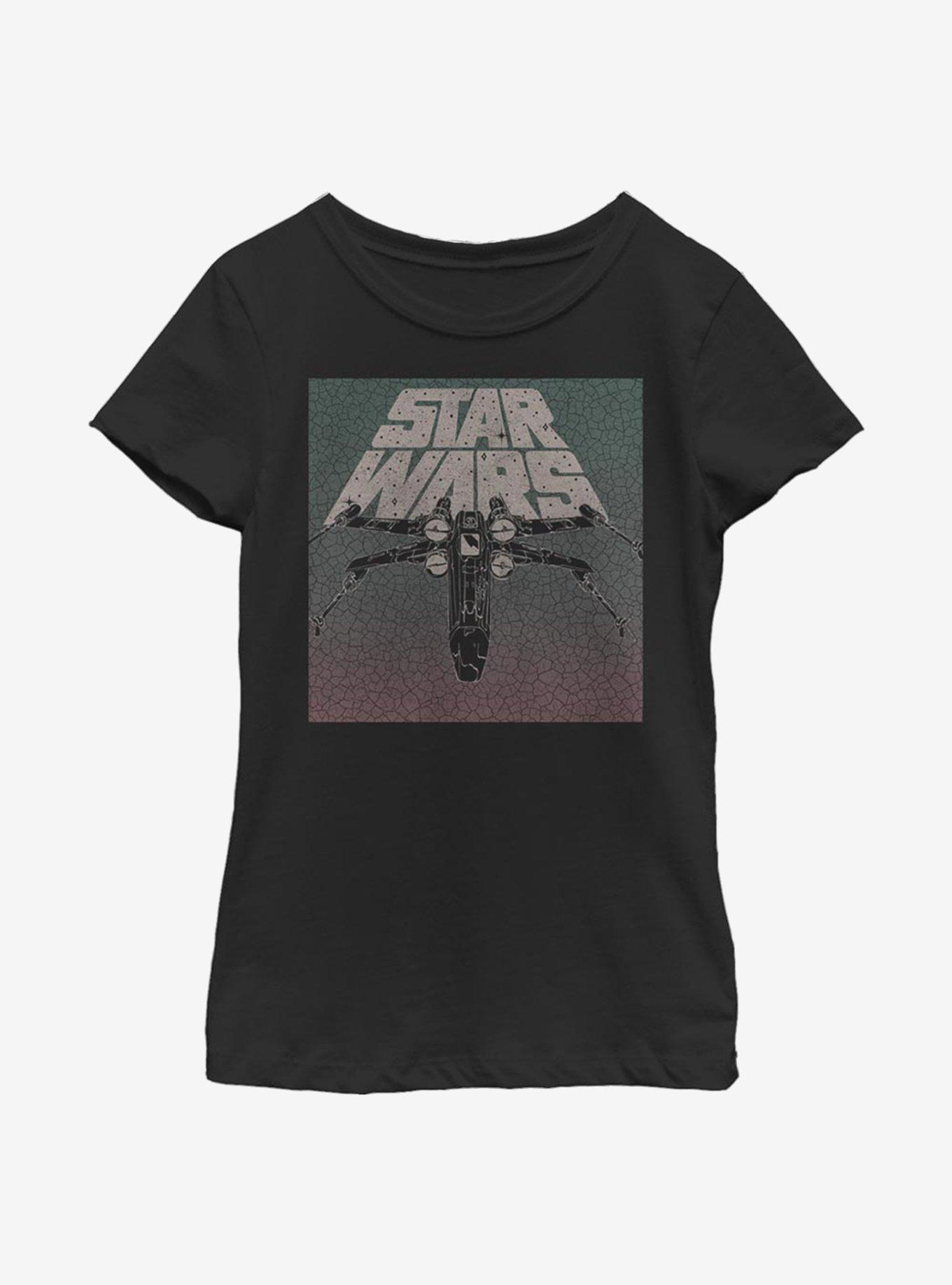 Star Wars Grunge Youth Girls T-Shirt, BLACK, hi-res