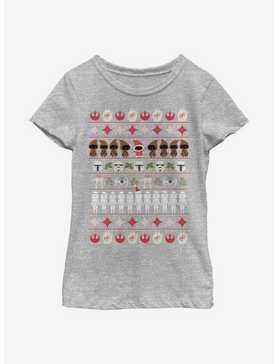 Star Wars Ugly Christmas Youth Girls T-Shirt, , hi-res