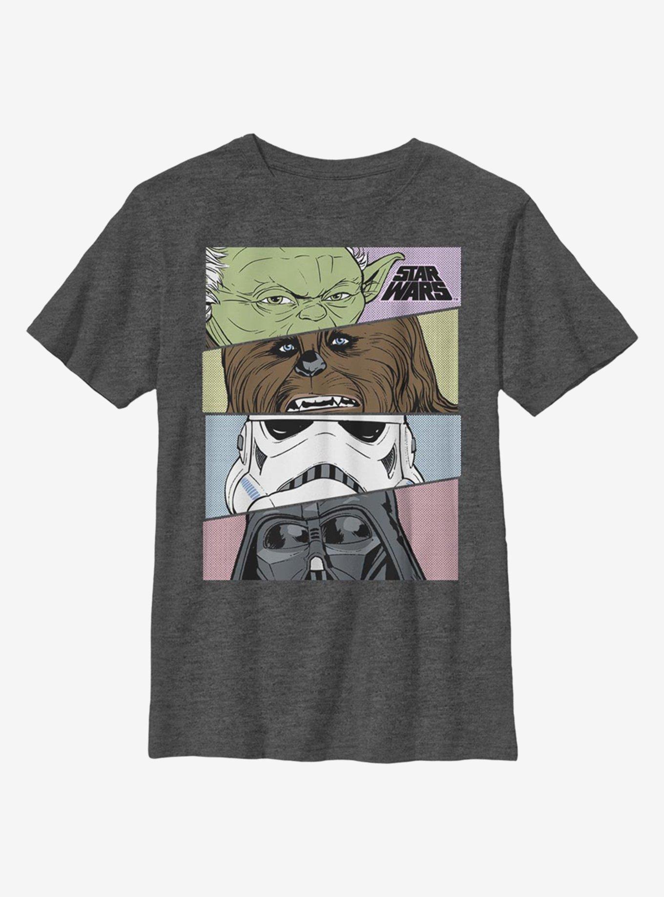 Star Wars Character Up Close Youth T-Shirt