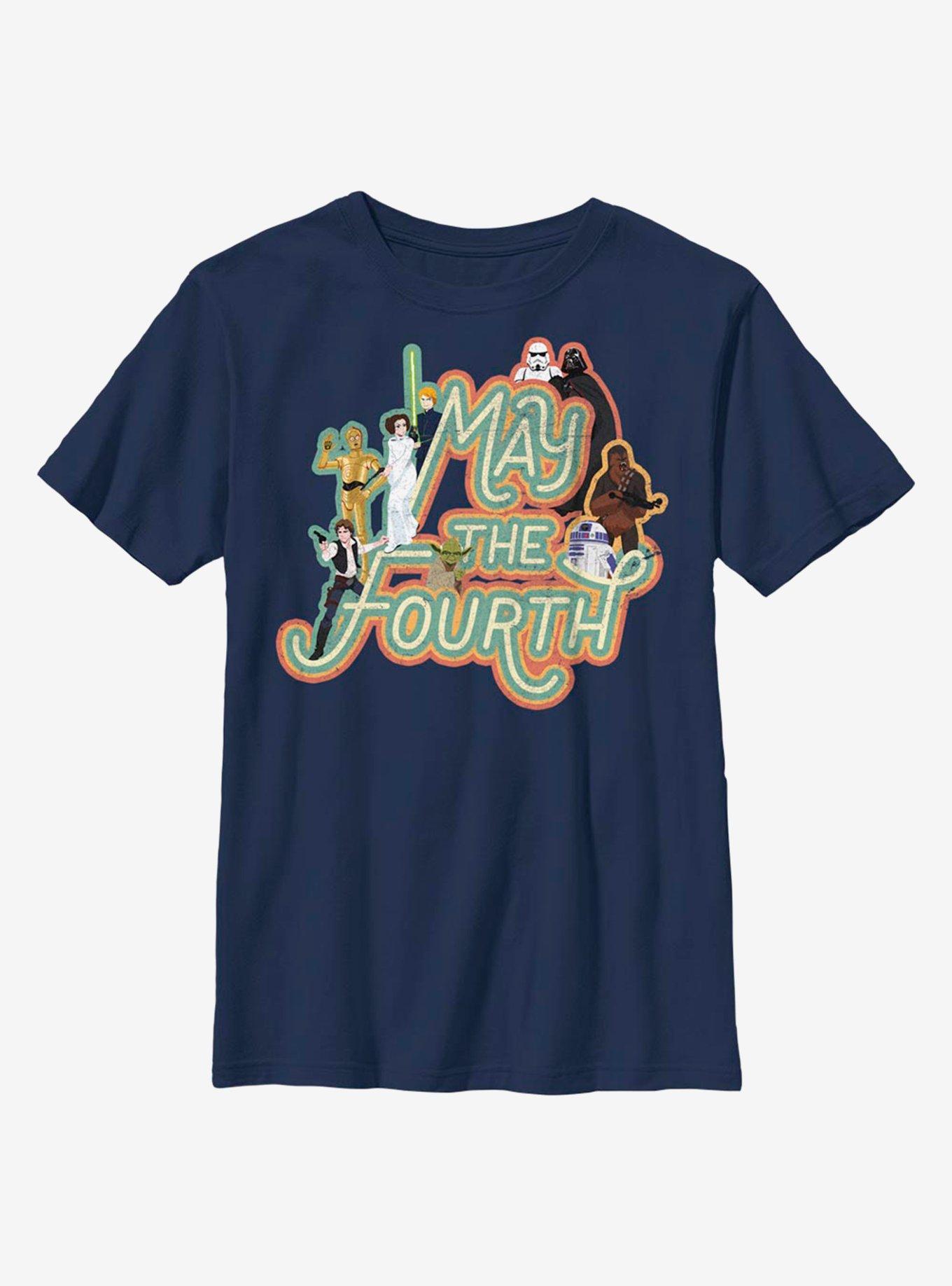 Star Wars May The Fourth Youth T-Shirt, , hi-res