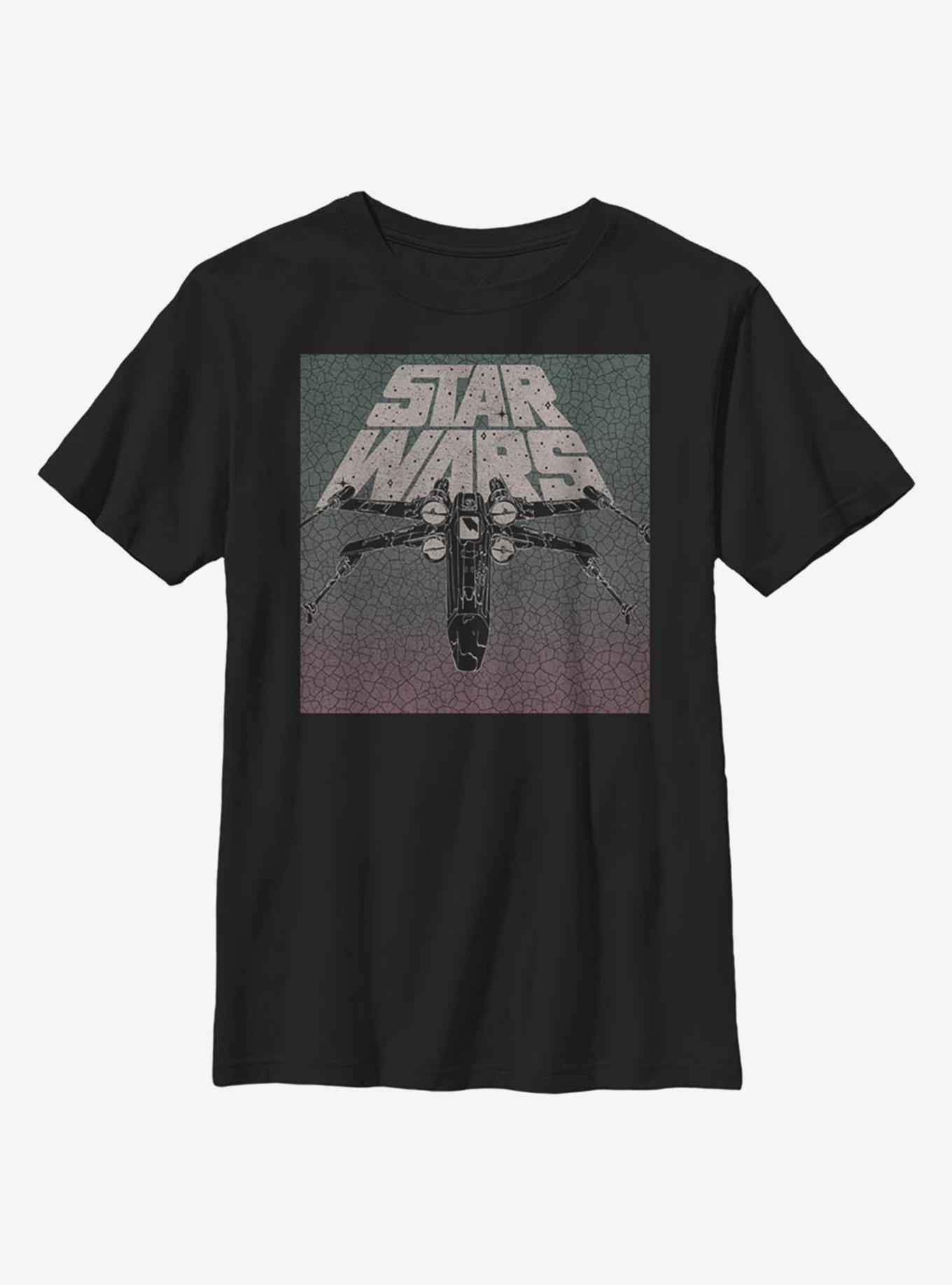 Star Wars Grunge Youth T-Shirt, BLACK, hi-res