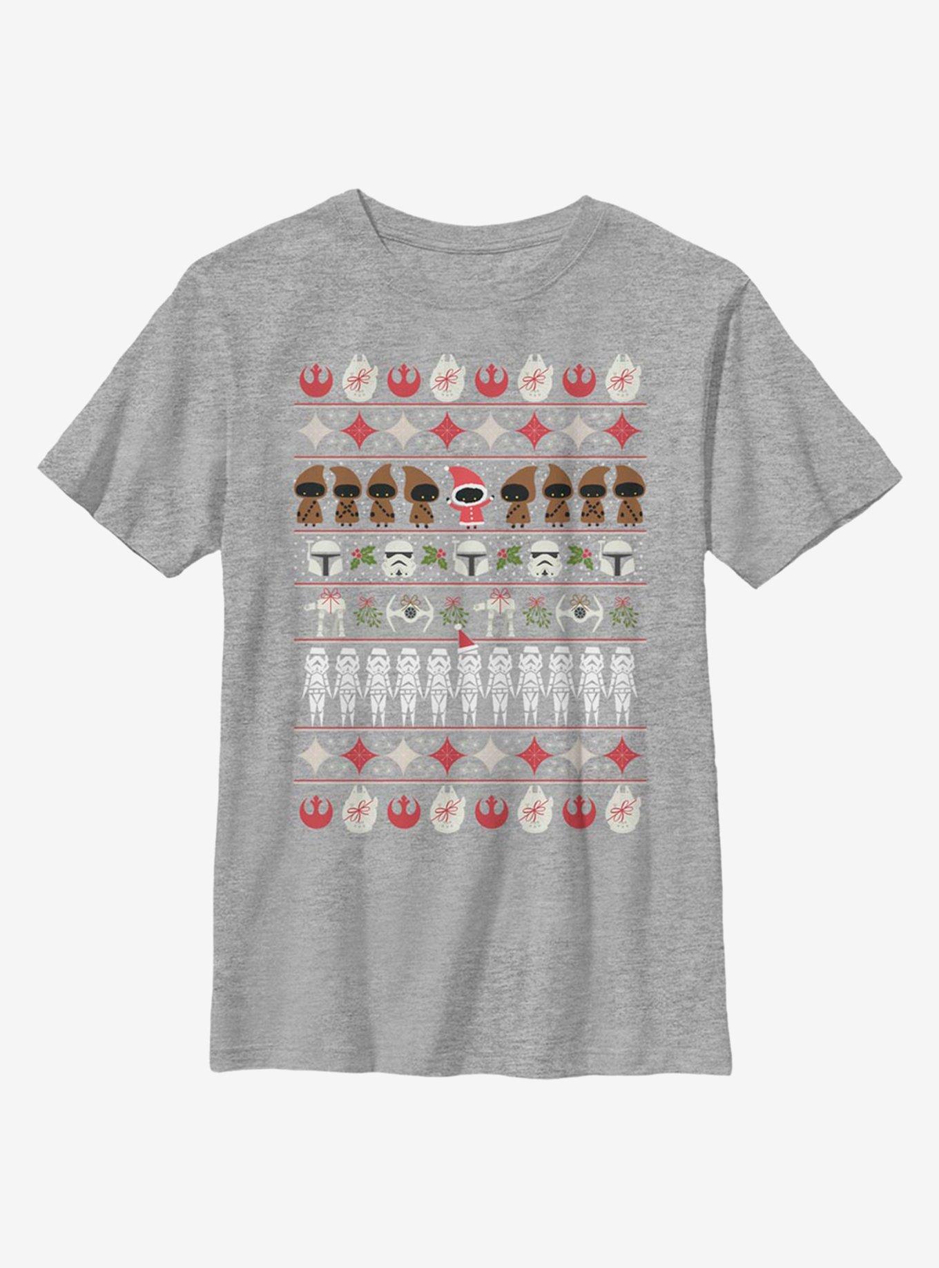 Star Wars Ugly Christmas Youth T-Shirt, , hi-res