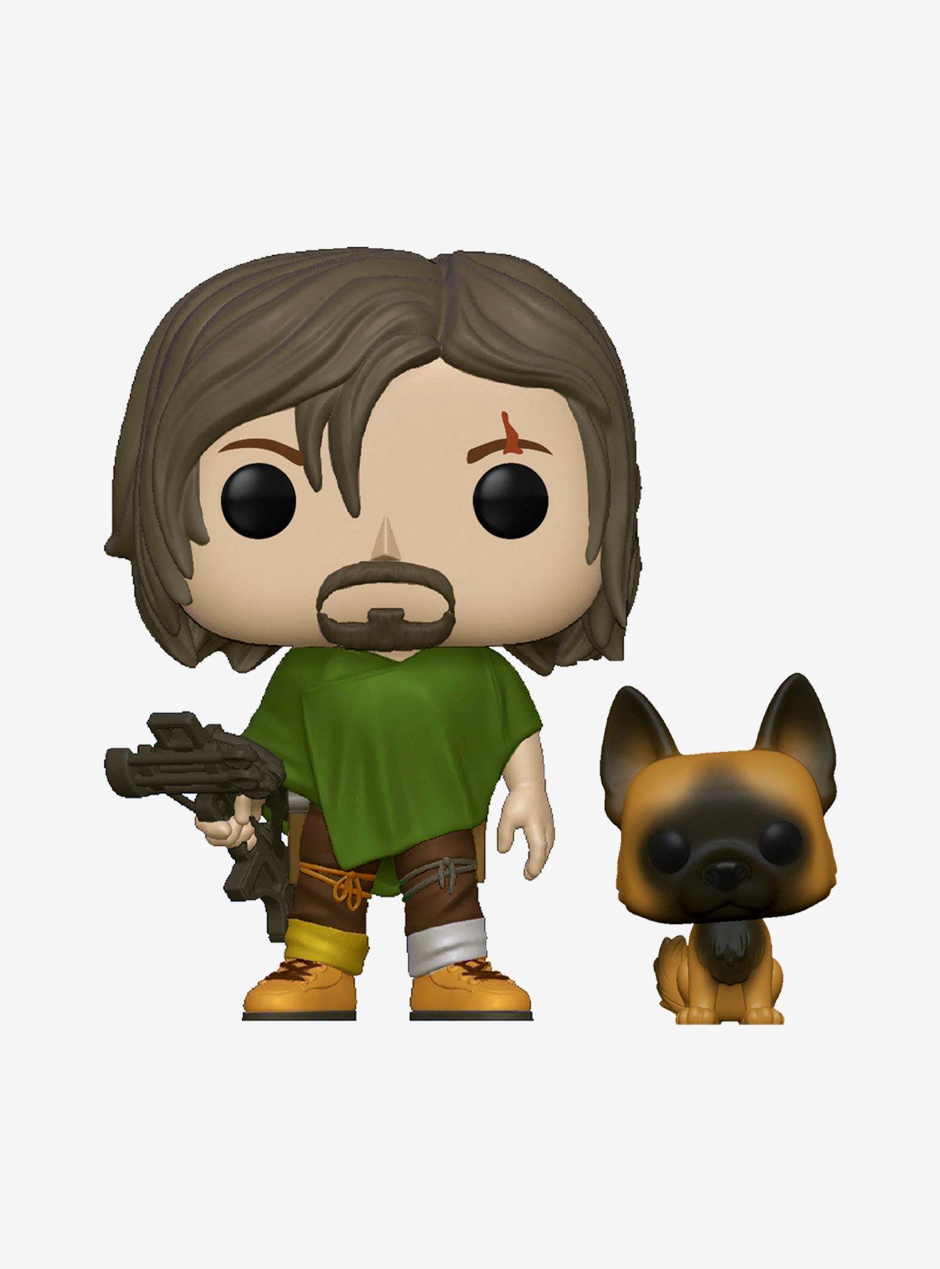 Funko Pop! Television The Walking Dead Daryl Dixon with Dog (Season 10) Vinyl Figure, , hi-res