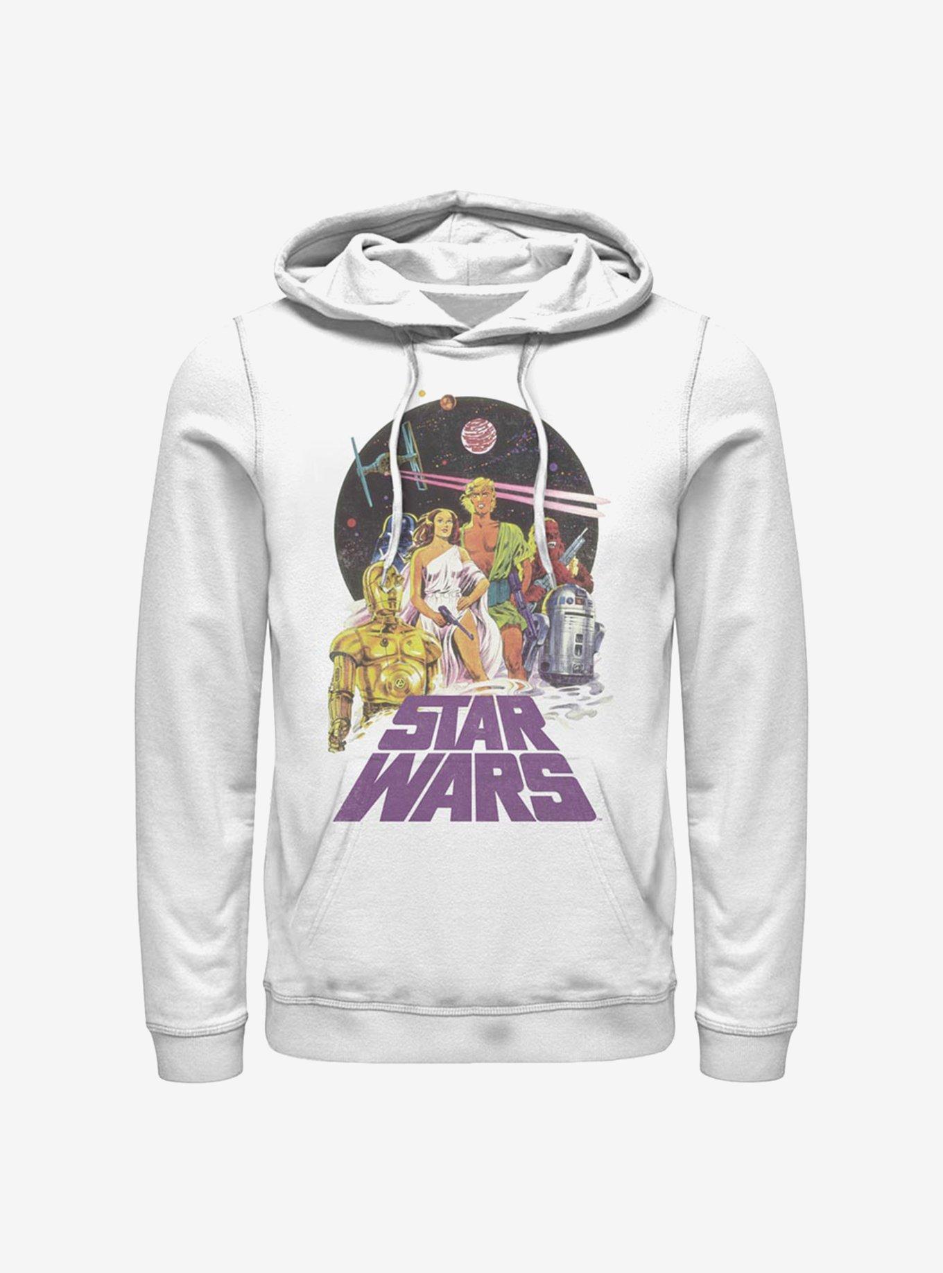 Star Wars Vintage Poster Hoodie, , hi-res
