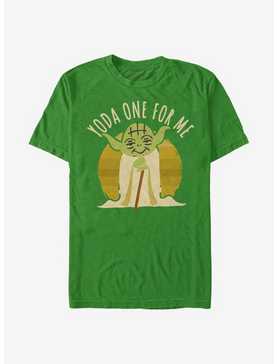 Star Wars Yoda One For Me Circle T-Shirt, , hi-res